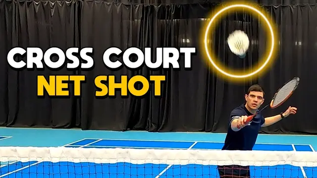 Early Cross Court Net Shot || Cross Net Series Pt 1