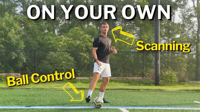 Become a Complete Midfielder | Individual Dribbling, Passing, First Touch & Finishing Training
