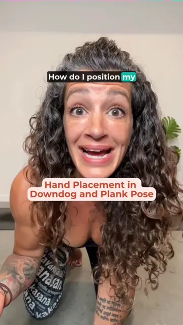 Hands Placement Tips for Downward Dog and Plank