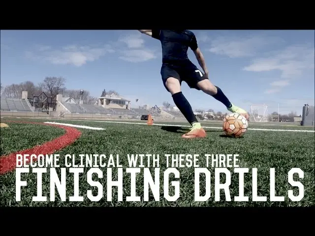 Three Essential Finishing Drills For Attackers | Individual Training For Footballers/Soccer Players