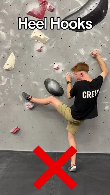 Heres a brief overview on Heel Hooks #climb #theclimbinghangar ...