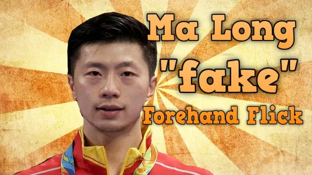 Ma Long "Fake" Forehand Flick Tutorial