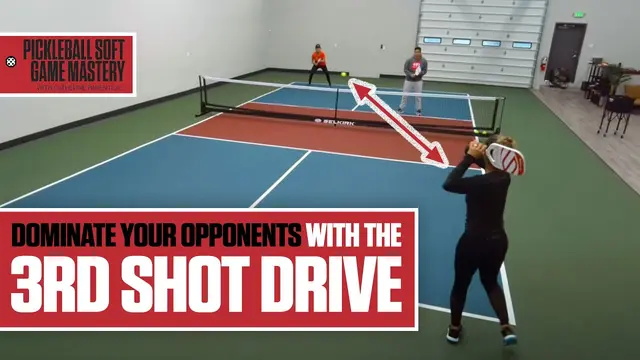 Pickleball Third Shot Drive: How (and WHY) to Use This Shot with Catherine Parenteau