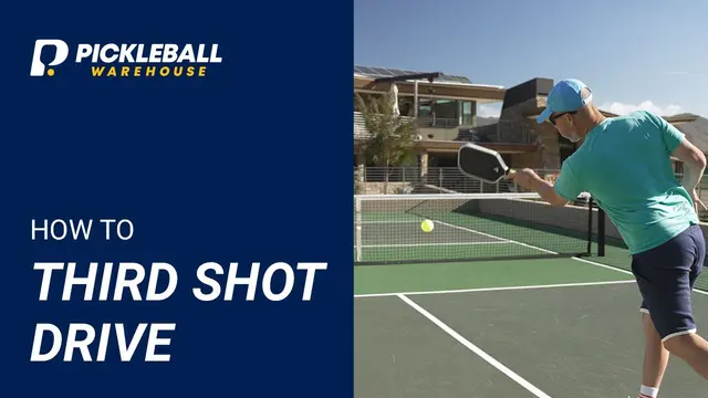 What is the Third Shot Drive in Pickleball?! Why is it so effective and how to hit it!