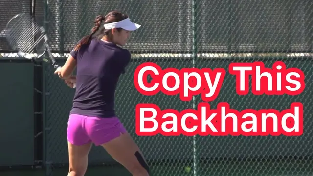 Now THIS is a Beautiful Two Handed Backhand (Pro Tennis Technique)
