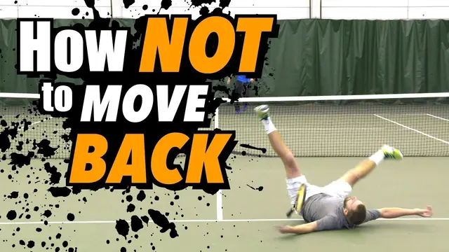 Overhead Footwork Tennis Lesson