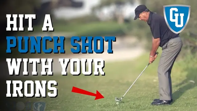 Hit a Punch Shot With Your Irons