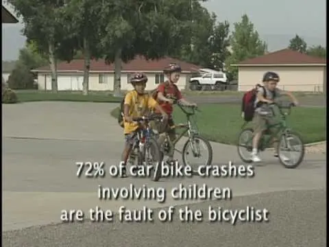 Bicycle Safety 4: Ride With the flow of traffic