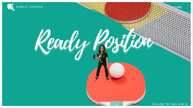 Ready Position | Table Tennis | Watch in HD