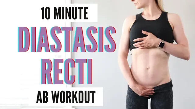 10 Minute C-section Ab Workout for Diastasis Recti - heal & strengthen your abs postpartum