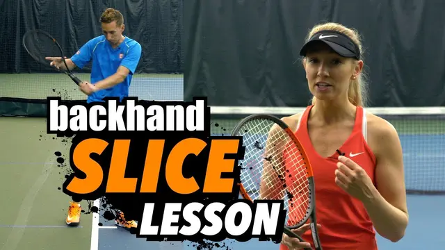 Tennis Lesson: Backhand Slice Grip & Technique