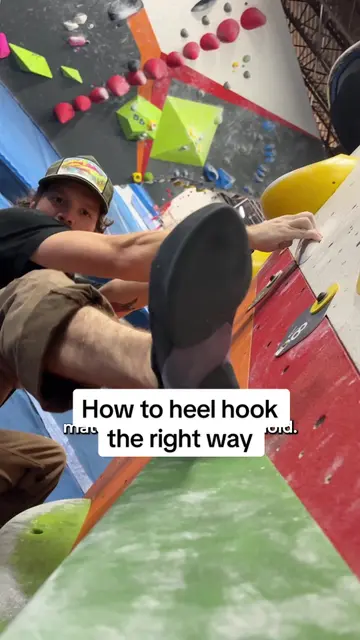 How to Master the Heel Hook Technique in Climbing - TikTok