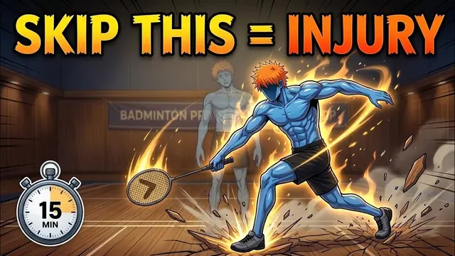 "15-Minute Badminton Warm-Up — Do This Before EVERY Match!"