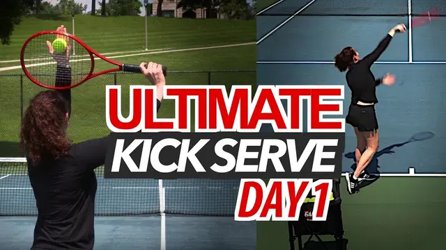 5 Day ULTIMATE Kick Serve Lesson | Day 1: Swing Path