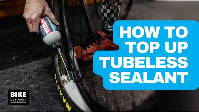 The best way to Top Up Tubeless Tyre Sealant