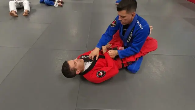 A barrage of attacks from closed guard