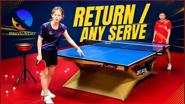 Return any serve ! Simple Tips To Read the Spin