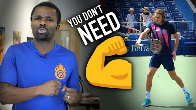 You don't need to be STRONG to hit a One Handed Backhand