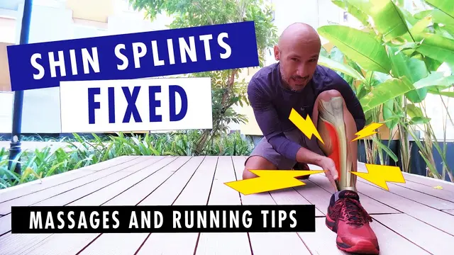 SHIN SPLINTS running SELF treatment