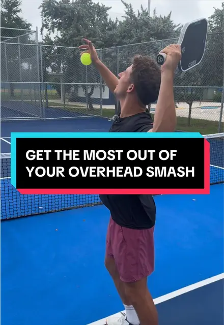 Master Your Pickleball Overhead Smash: Tips & Techniques - TikTok