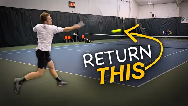 How to return BIG Kick Serves