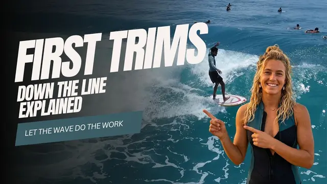 How to Trim on a Surfboard — Ride Down the Line With Speed & Flow (ISA Coach Guide)