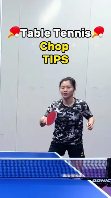 How to do chop in table tennis 🏓 Your are shake butt ...