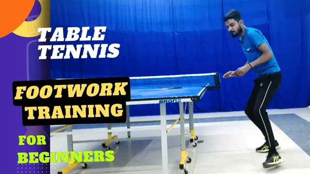Table tennis footwork training for beginners | footwork in table tennis