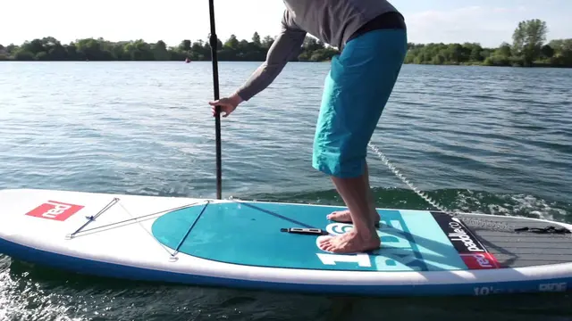 How to Stand Up Paddleboard, SUP, The Step Back Turn (pivot turn)