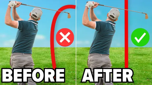 STOP Slicing The Golf Ball - Alignment Stick Drill