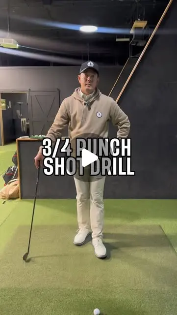 Help time up your swing with this simple 3/4 punch shot drill! Book a ...