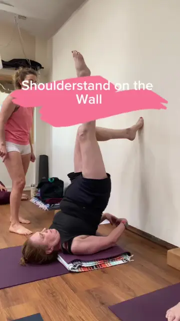 Mastering the Shoulder Stand in Yoga | TikTok