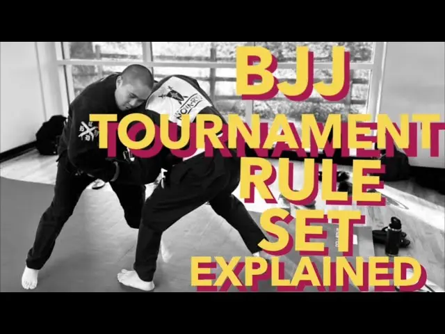 Brazilian Jiu Jitsu Tournament Rulesets with Jeff Bourgeois