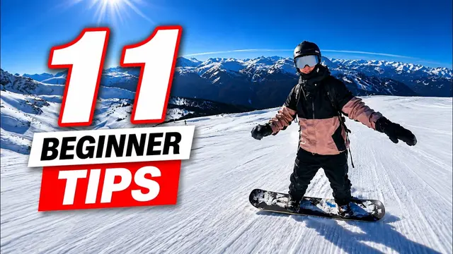 11 Beginner Snowboard Tips You Need To Know 