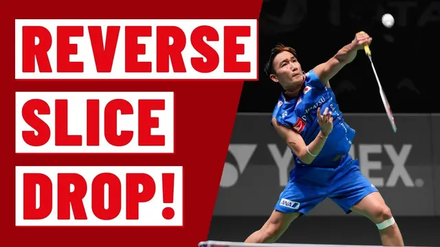 How To Play The Reverse Slice Drop Shot: A Step-By-Step Badminton Tutorial!