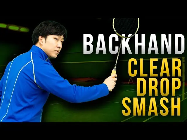 How to Play a Backhand Clear, Drop, & Smash (Badminton Tutorial)