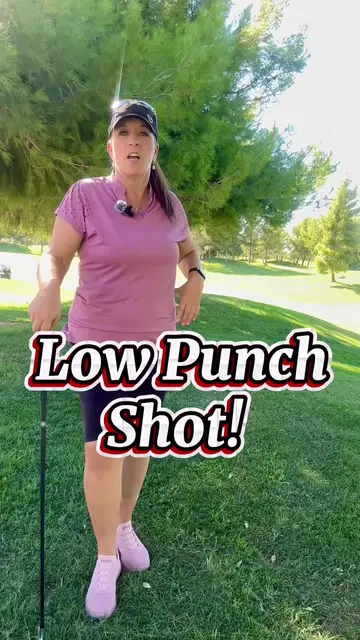 Punch Shot Golf Tips: How to Hit a Low Punch Shot | TikTok