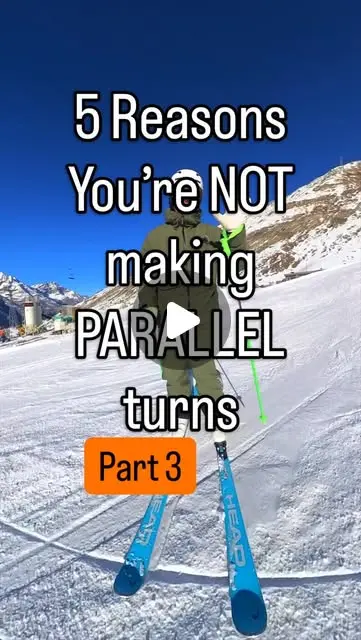 Why you're not skiing parallel. How to ski parallel turns part 3 ...