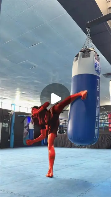 Spinning back kick