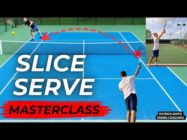 How To Hit AWESOME Slice Serves - Tennis Lesson With Drills