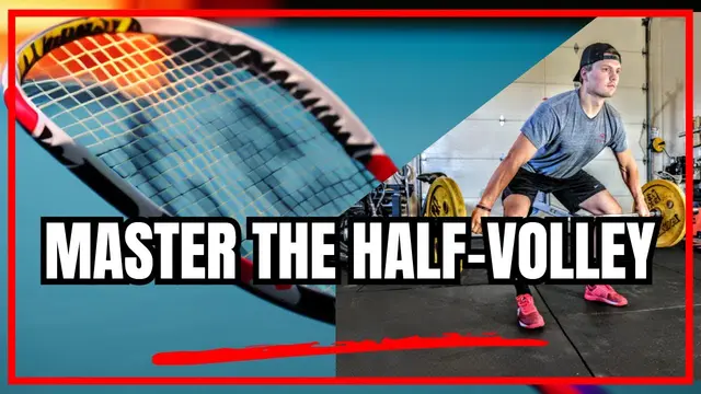 Tennis Half Volley / How to Half Volley in Tennis