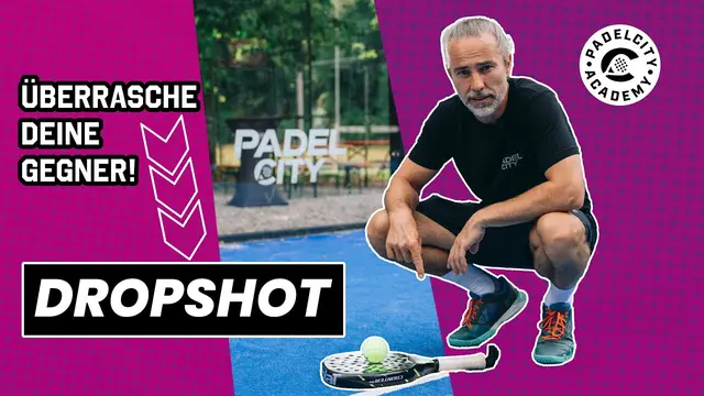 Der Stopp: So lernst du den Dropshot im Padel | Padel-Schlag