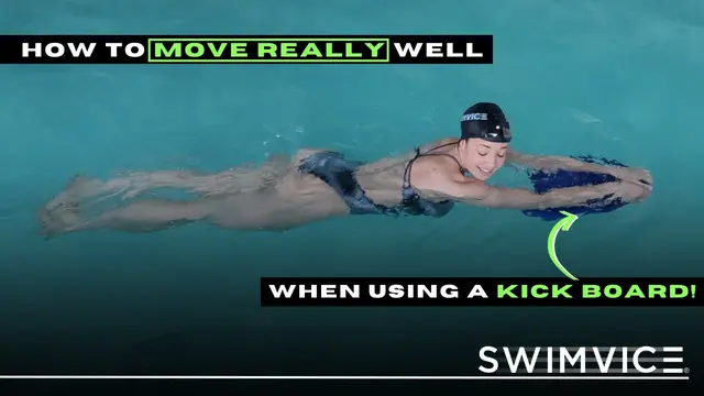 How To Practice Your Breaststroke Kick When Swimming With and Without A Kick Board! | SWIMVICE