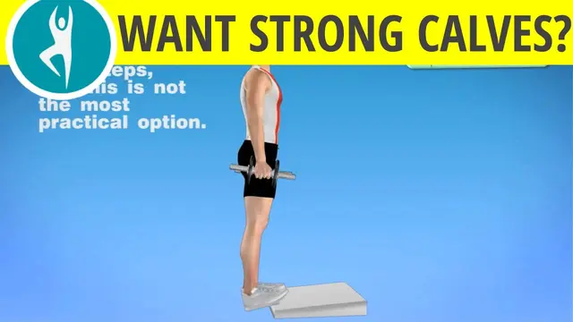 Calves Workout at Home: Calf Raises Standing with Dumbbells for Men