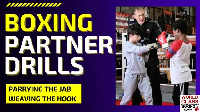 Boxing Drills with Partner - Parrying the Jab & Weaving the Hook