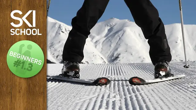 How to stop on skis
