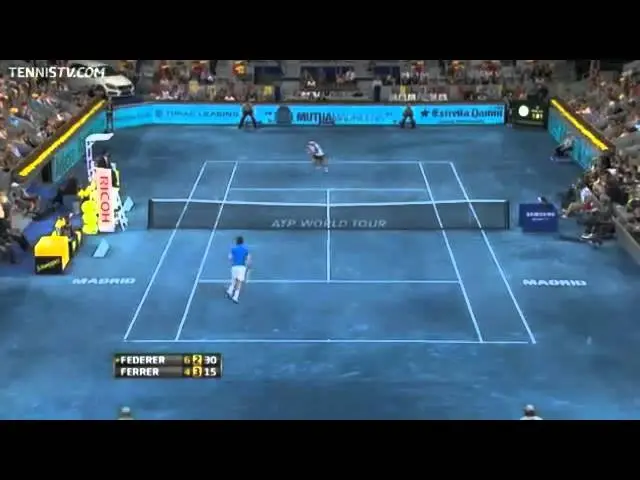 Tennis Drop Shot Approach - Copy Roger Federer