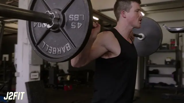 How To Build Bigger Quads With High Bar Barbell Back Squats - Here's How To Do Them Right! | J2FIT