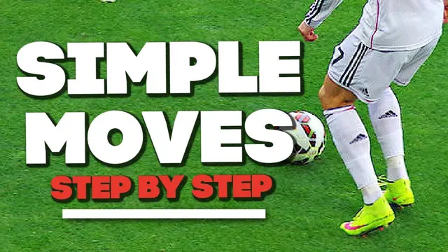 5 SIMPLE SOCCER MOVES To Beat A Defender 99% of the time