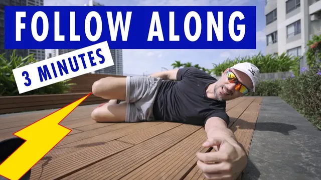 FIX KNEE PAIN for runners in 3 exercises and 3 minutes (FOLLOW ALONG)